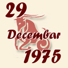 Jarac, 29 Decembar 1975.