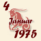 Jarac, 4 Januar 1975.
