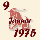 Jarac, 9 Januar 1975.