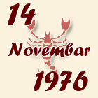 Škorpija, 14 Novembar 1976.