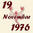 Škorpija, 19 Novembar 1976.