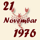 Škorpija, 21 Novembar 1976.
