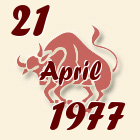 Bik, 21 April 1977.