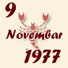 Škorpija, 9 Novembar 1977.