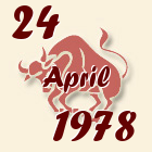 Bik, 24 April 1978.