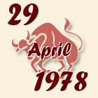 Bik, 29 April 1978.