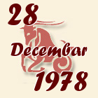 Jarac, 28 Decembar 1978.