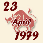 Bik, 23 April 1979.