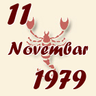 Škorpija, 11 Novembar 1979.