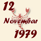 Škorpija, 12 Novembar 1979.