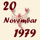 Škorpija, 20 Novembar 1979.