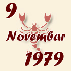 Škorpija, 9 Novembar 1979.