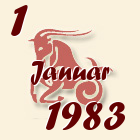 Jarac, 1 Januar 1983.