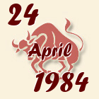 Bik, 24 April 1984.