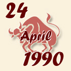 Bik, 24 April 1990.