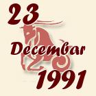Jarac, 23 Decembar 1991.
