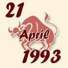 Bik, 21 April 1993.