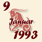 Jarac, 9 Januar 1993.