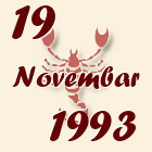 Škorpija, 19 Novembar 1993.