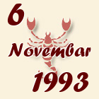 Škorpija, 6 Novembar 1993.
