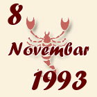 Škorpija, 8 Novembar 1993.