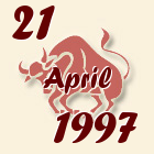Bik, 21 April 1997.