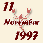 Škorpija, 11 Novembar 1997.
