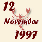 Škorpija, 12 Novembar 1997.