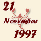 Škorpija, 21 Novembar 1997.