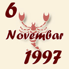 Škorpija, 6 Novembar 1997.