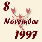 Škorpija, 8 Novembar 1997.