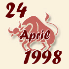 Bik, 24 April 1998.