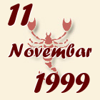 Škorpija, 11 Novembar 1999.