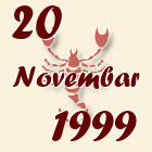 Škorpija, 20 Novembar 1999.
