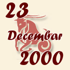 Jarac, 23 Decembar 2000.