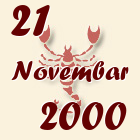 Škorpija, 21 Novembar 2000.