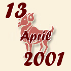 Ovan, 13 April 2001.