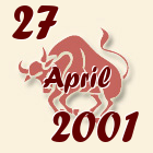 Bik, 27 April 2001.