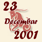 Jarac, 23 Decembar 2001.