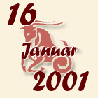 Jarac, 16 Januar 2001.