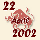 Bik, 22 April 2002.