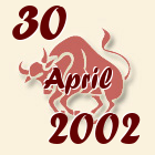 Bik, 30 April 2002.