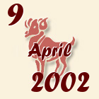 Ovan, 9 April 2002.