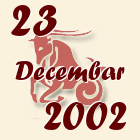 Jarac, 23 Decembar 2002.