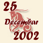 Jarac, 25 Decembar 2002.
