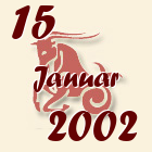 Jarac, 15 Januar 2002.