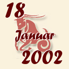 Jarac, 18 Januar 2002.