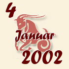 Jarac, 4 Januar 2002.