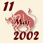 Bik, 11 Maj 2002.