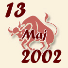 Bik, 13 Maj 2002.